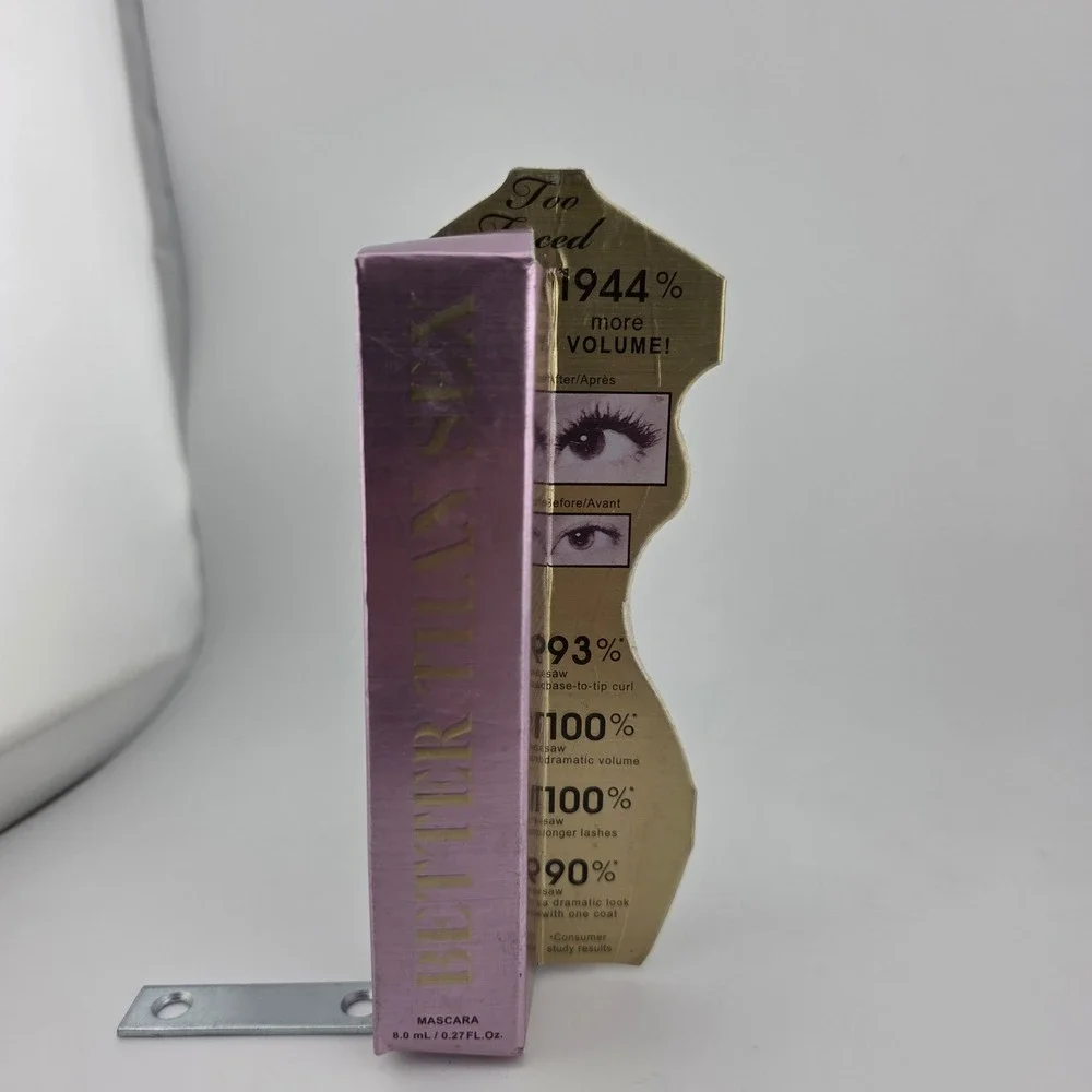 Too‎ Faced Better Than Sex Volumizing Mascara Black 8.0 mL Length Dramatic Curl